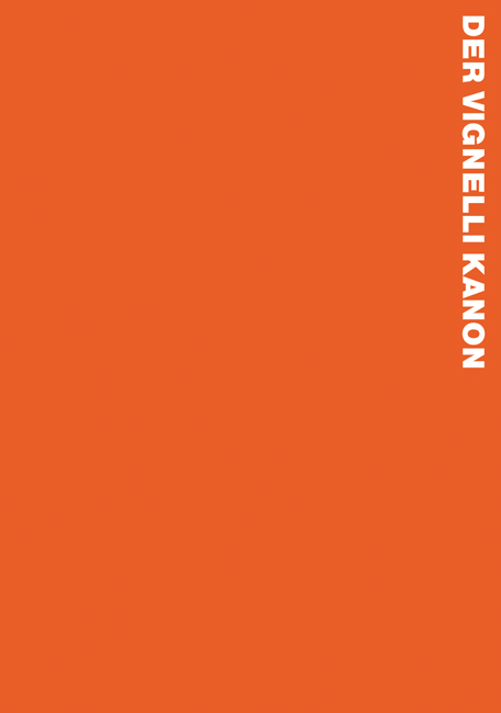 Der Vignelli Kanon - Massimo Vignelli