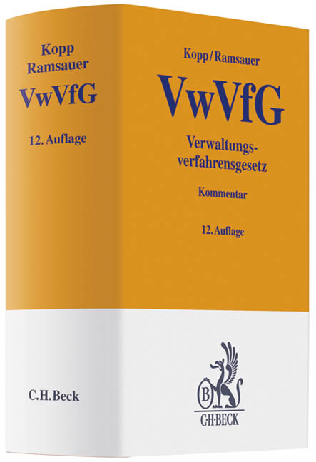 Verwaltungsverfahrensgesetz - Ferdinand O. Kopp, Ulrich Ramsauer