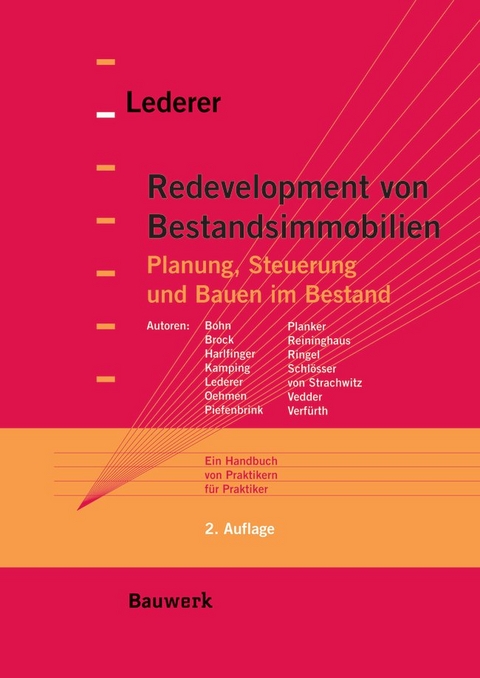 Redevelopment von Bestandsimmobilien - M.-Maximilian Lederer