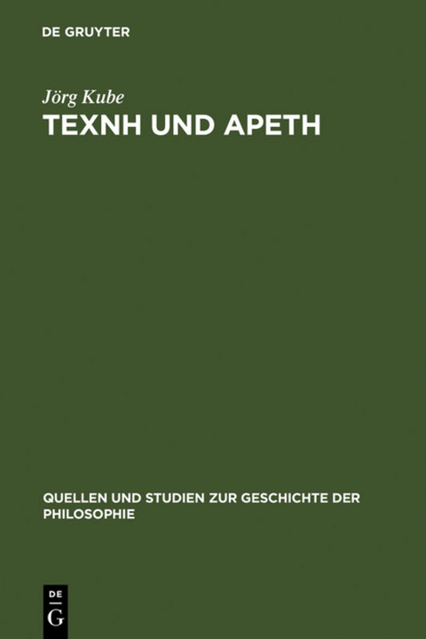 TEXNH und APETH - J&ouml;rg Kube