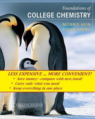 Foundations of College Chemistry, Binder Ready Version