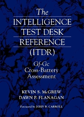 Intelligence Test Desk Reference (ITDR)