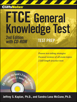 CliffsNotes FTCE General Knowledge Test with CD-ROM: 2nd Edition