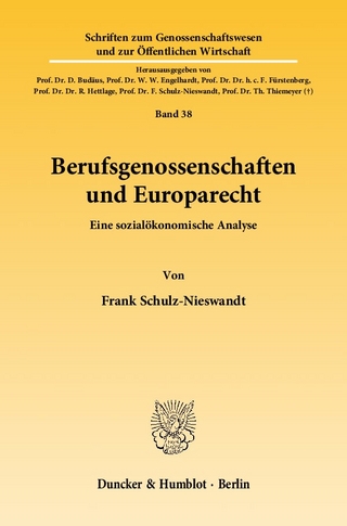 Berufsgenossenschaften und Europarecht.
