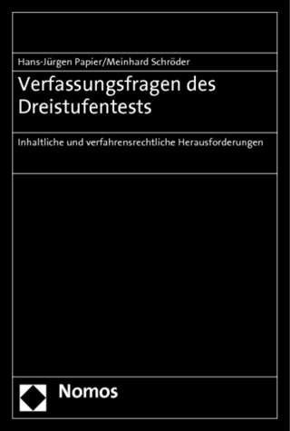 Verfassungsfragen des Dreistufentests