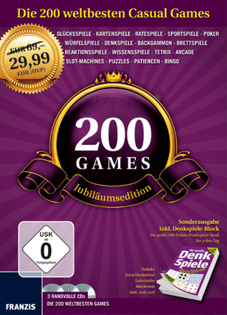 200 Games, Jubiläumsedition, 3 CD-ROMs
