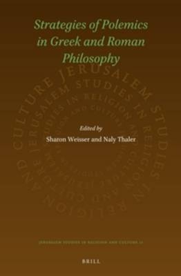 Strategies of Polemics in Greek and Roman Philosophy - 