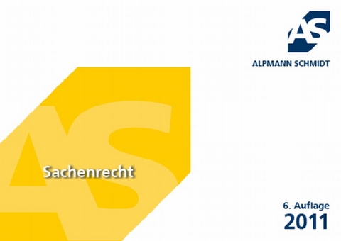 Alpmann Cards, Sachenrecht - Annegerd Alpmann-Pieper, Till Veltmann