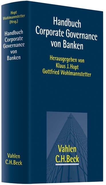 Handbuch Corporate Governance von Banken - 