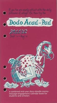 Dodo Acad-pad Filofax-compatible Pers Org Diary Refill - Academic Mid Year Diary