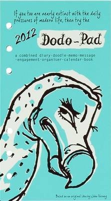 Dodo Pad Filofax-compatible Pers Org Refill Diary  - Calendar Year - Naomi McBride
