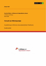 Versuch zur W&auml;rmepumpe - Simon He&szlig;