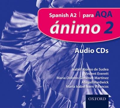 &Aacute;nimo: 2: Para AQA Audio CDs - Isabel Alonso de Sudea