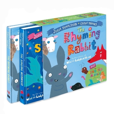 The Singing Mermaid and the Rhyming Rabbit Board Book Gift Slipcase - Julia Donaldson
