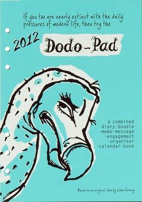 Dodo Pad Filofax-compatible A5 Refill Diary  - Calendar Year - Naomi McBride