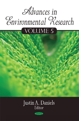 Advances in Environmental Research - 