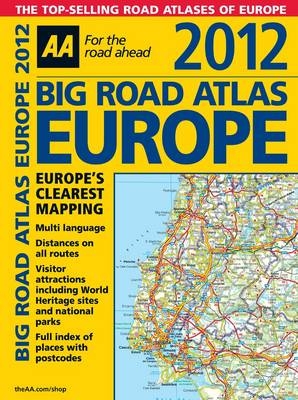 AA Big Road Atlas Europe -  AA Publishing