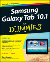 Samsung Galaxy Tab 10.1 For Dummies - Dan Gookin