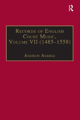 Records of English Court Music - 