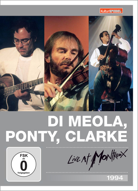 Live At Montreux 1994, 1 DVD - Al Di Meola, Jean-Luc Ponty, Stanley Clarke