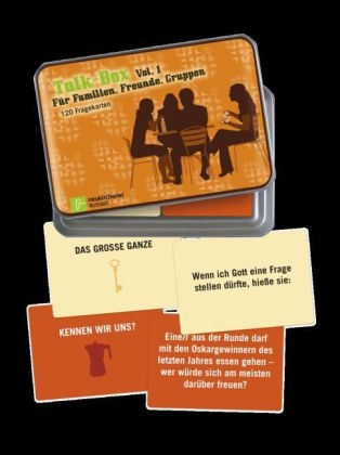 Talk-Box (Kartenspiel), F&uuml;r Familien, Freunde und Gruppen. Vol.1 - 
