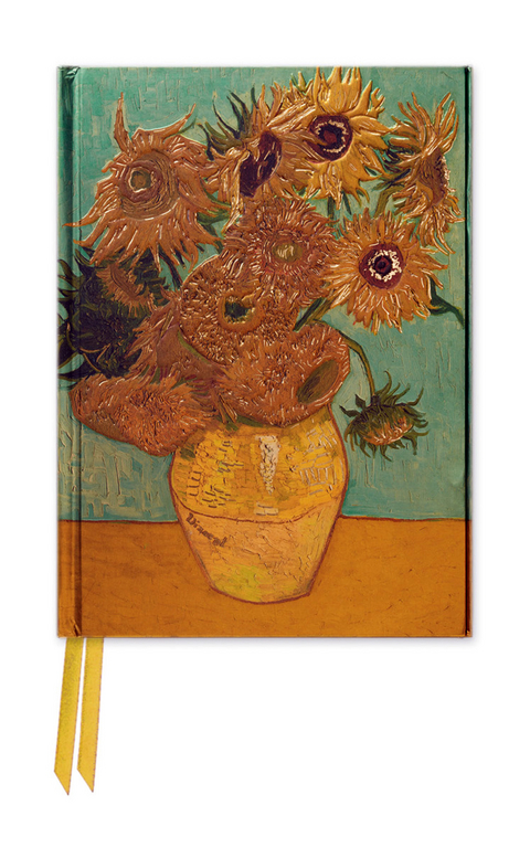 Van Gogh: Sunflowers (Foiled Pocket Journal) - 