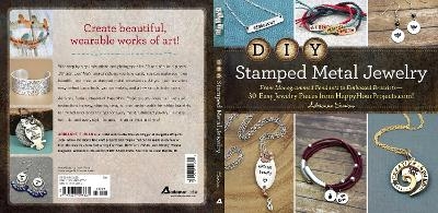 DIY Stamped Metal Jewelry - Adrianne Surian