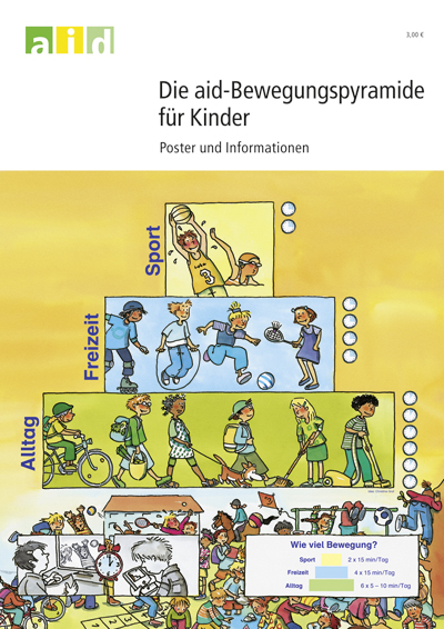 Die aid-Bewegungspyramide f&uuml;r Kinder - Christine Graf, Sigrid Dordel, Benjamin Koch, Robert Jaeschke