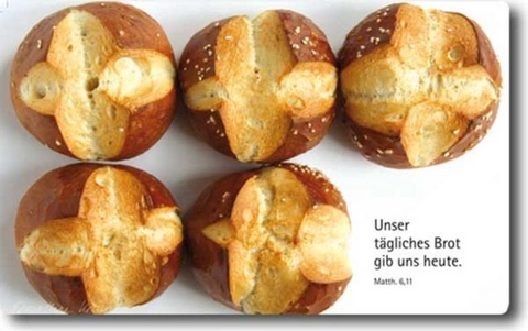 Vesperbrettchen / Fr&uuml;hst&uuml;cksbrettchen Laugenweckle