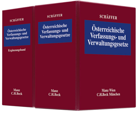 &Ouml;sterreichische Verfassungs- und Verwaltungsgesetze - 
