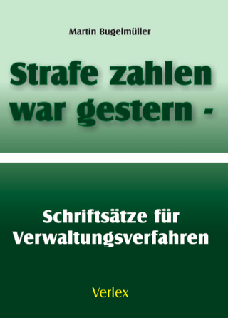 Strafe zahlen war gestern