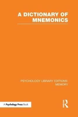 A Dictionary of Mnemonics (PLE: Memory) -  Various