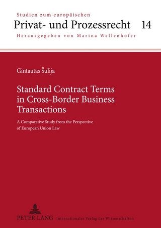 Standard Contract Terms in Cross-Border Business Transactions