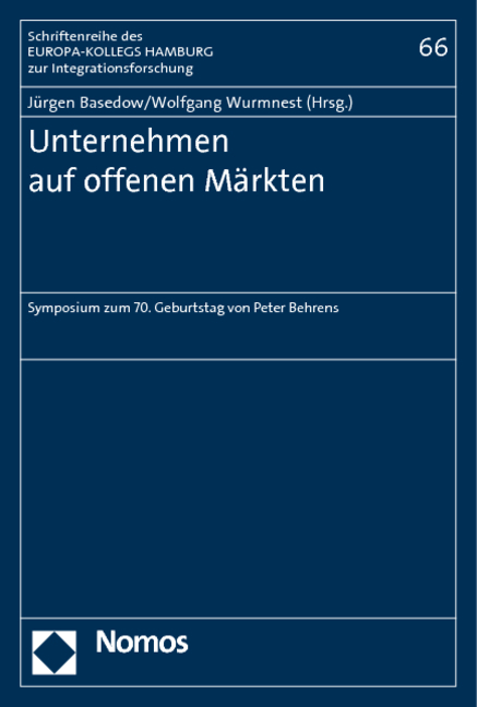 Unternehmen auf offenen M&auml;rkten - 