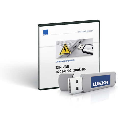 Unterweisungsstick Elektrosicherheit:  DIN VDE 0701-0702