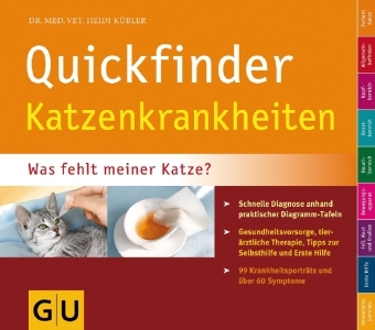Quickfinder Katzenkrankheiten - Heidi K&uuml;bler