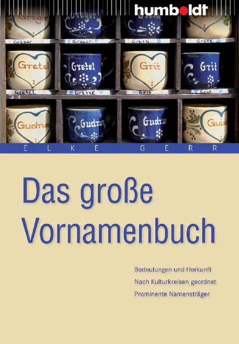 Das gro&szlig;e Vornamenbuch - Elke Gerr