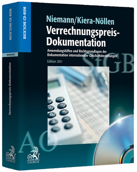 Verrechnungspreis-Dokumentation CD-ROM - Walter Niemann, Maren Kiera-N&ouml;llen