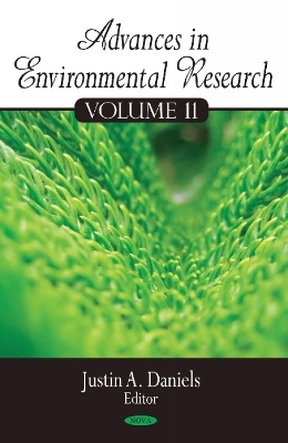 Advances in Environmental Research - 