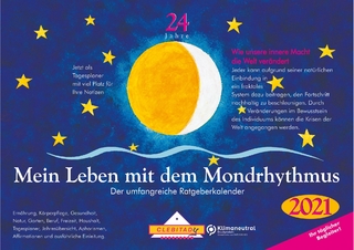 Mein Leben mit dem Mondrhythmus 2024. Taschenkalender