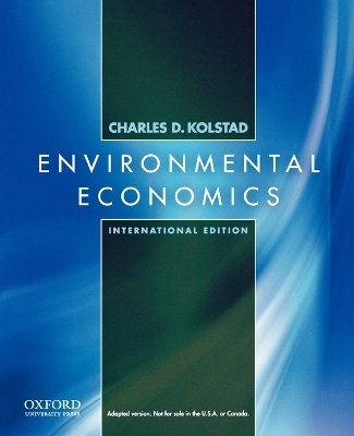 Environmental Economics - Charles D. Kolstad