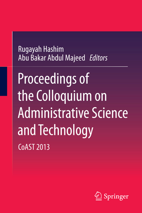 Proceedings of the Colloquium on Administrative Science and Technology - 
