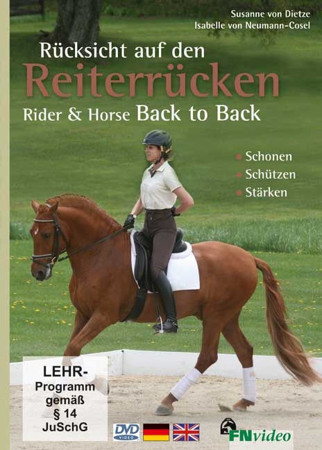 R&uuml;cksicht auf den Reiterr&uuml;cken /Rider & Horse Back to Back - Susanne von Dietze, Isabelle von Neumann-Cosel