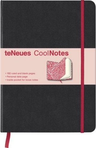 Black/Red Zebra Coolnotes Medium