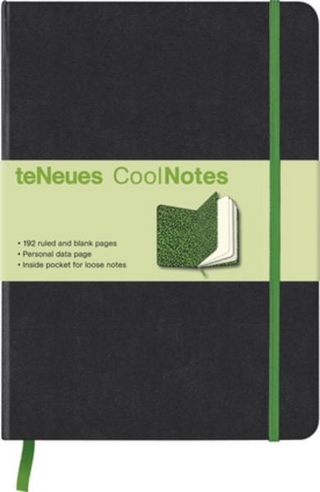 Black/Green Leopard Coolnotes Medium