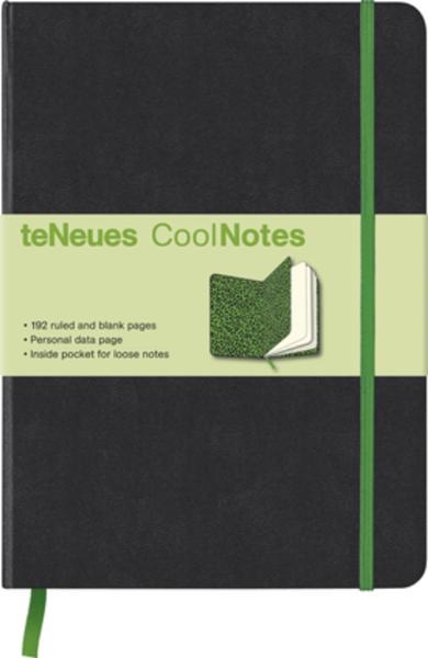 Black/Green Leopard Coolnotes Medium