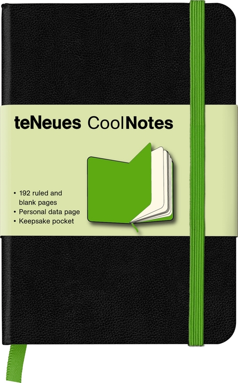 Black/Green Coolnotes Small