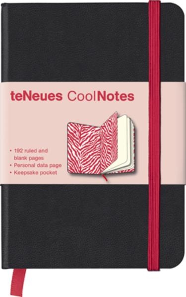 Black/Red Zebra Coolnotes Small