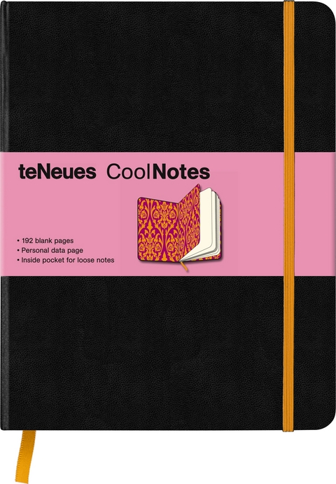 Black/Victorian Coolnotes Xl Blank