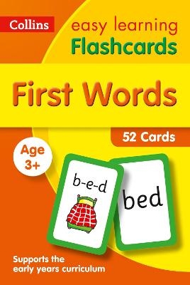 First Words Flashcards -  Collins Easy Learning